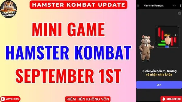 game kiếm tiền - Hamster Kombat